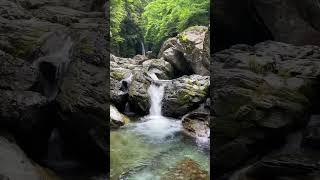 【本編はコメント欄より】 パワースポット 石鎚山 加茂川源流を流れる滝の音と川のせせらぎ Relaxing Nature Sounds \u0026 water sounds #waterfall