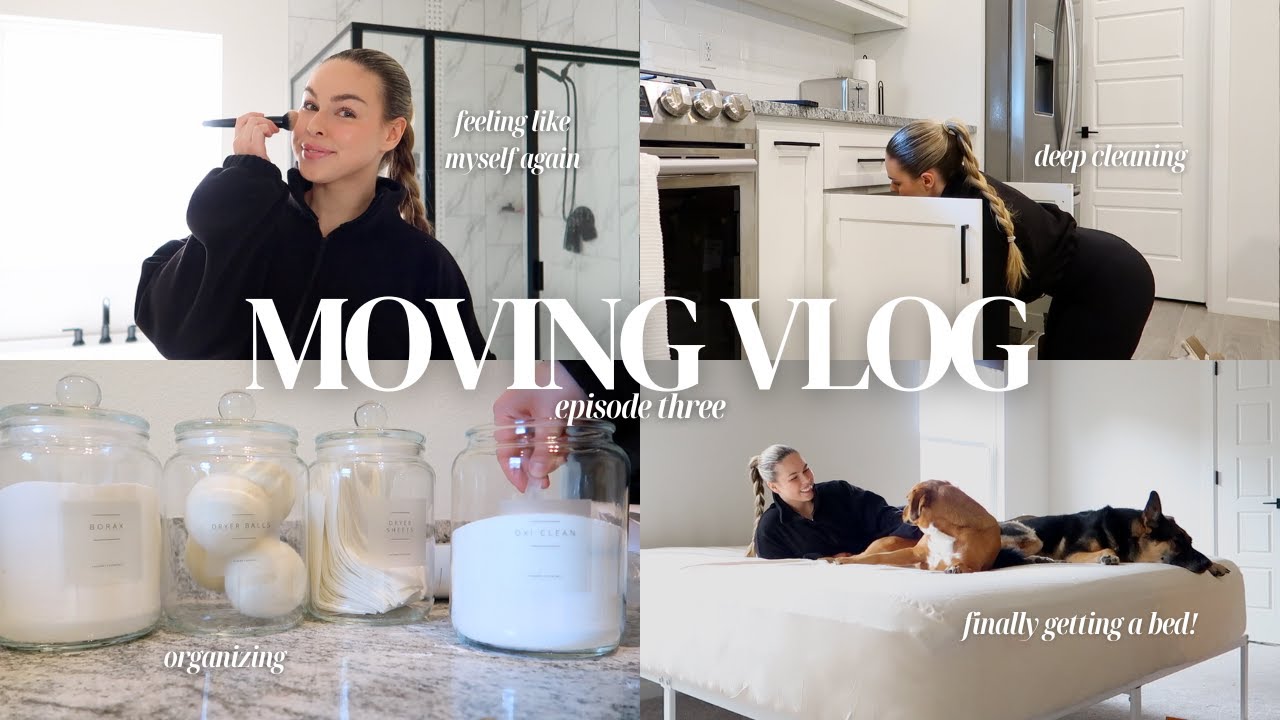 Moving Vlog 3 Feeling Like Myself Again Unpacking Organizing New
