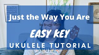 Just The Way You Are Tutorial | EASY Key | Cory Teaches Music