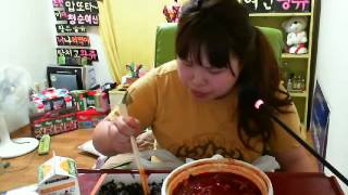 왕쥬 불닭발 먹방 1편 mukbang(Eating Show)