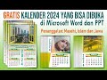 Cara Mudah Membuat Kalender Tahun 2024 di PowerPoint | Kalender Pribadi yang Cantik