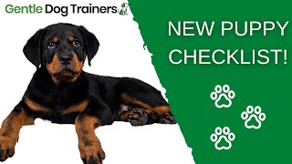 Preparing For A Puppy! How To Prepare Your Home + New Puppy Checklist