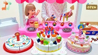 ケーキ屋さんごっこ メルちゃん お店やさんごっこ / Cake Shop Playset Making Cakes : Nenuco , Baby Born