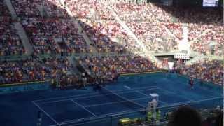 Federer-Berdych Madrid Open 2012 last game