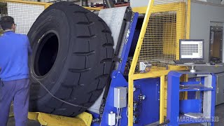 How it's done: OTR retreaded tyre | Marangoni