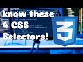 The 4 Main Types of CSS Selectors Explained