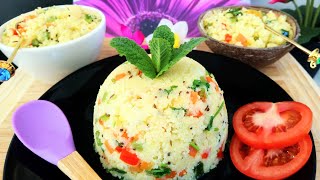 চট জলদি সাউথ ইন্ডিয়ান রোজা স্পেশাল উপ মা | How To VEGETABLE UPM | Easy \u0026 Healthy Breakfast Labony