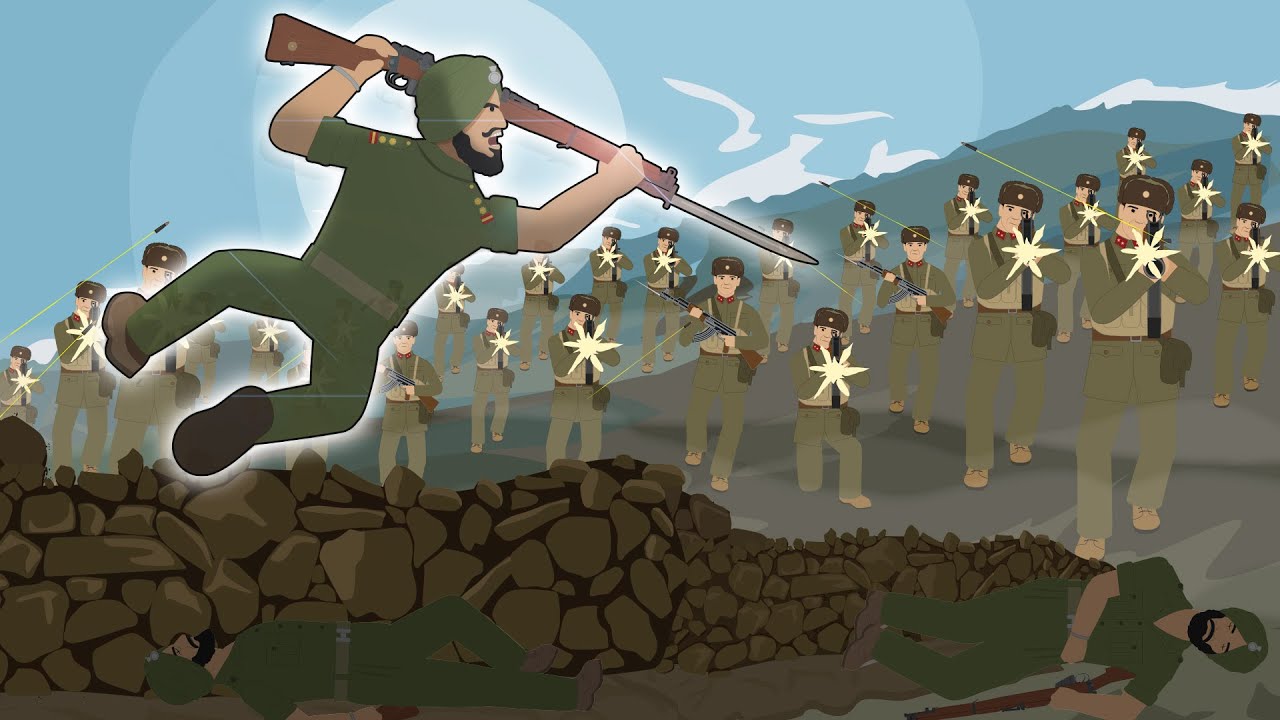 Sikh Bayonet Charge Hero - Wipe out at Bum La Pass