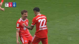 Bayern Munich vs Schalke 1:0 Thomas Muller Goal