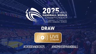 Draw | 29th IHF Men’s World Championship 2025