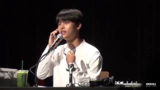 160626 빅스 엔 - 일본 생파 중 팬과의 전화통화 (자막)