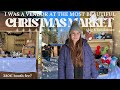 Crochet Market Vlog ❄️🧸// craft fair vlog, small business owner, vendor booth setup🎄holiday market