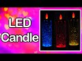 LED Glitter Candle|Sun Gifts Sathankulam|