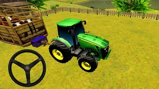 Indian Farming Tractor 3D Game New Android iOS Tractor Farming Game All Level Naresh Gameplay