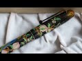 review of the namiki yukari royale parrot with peach fountain pen 4k