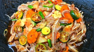 Cách làm TAI HEO SỐT THÁI giòn ngon cho ngày cuối tuần