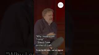 "Why I supported Trump" - Slavoj Zizek on Bernie Sanders, Nancy Pelosi & the Democratic Party