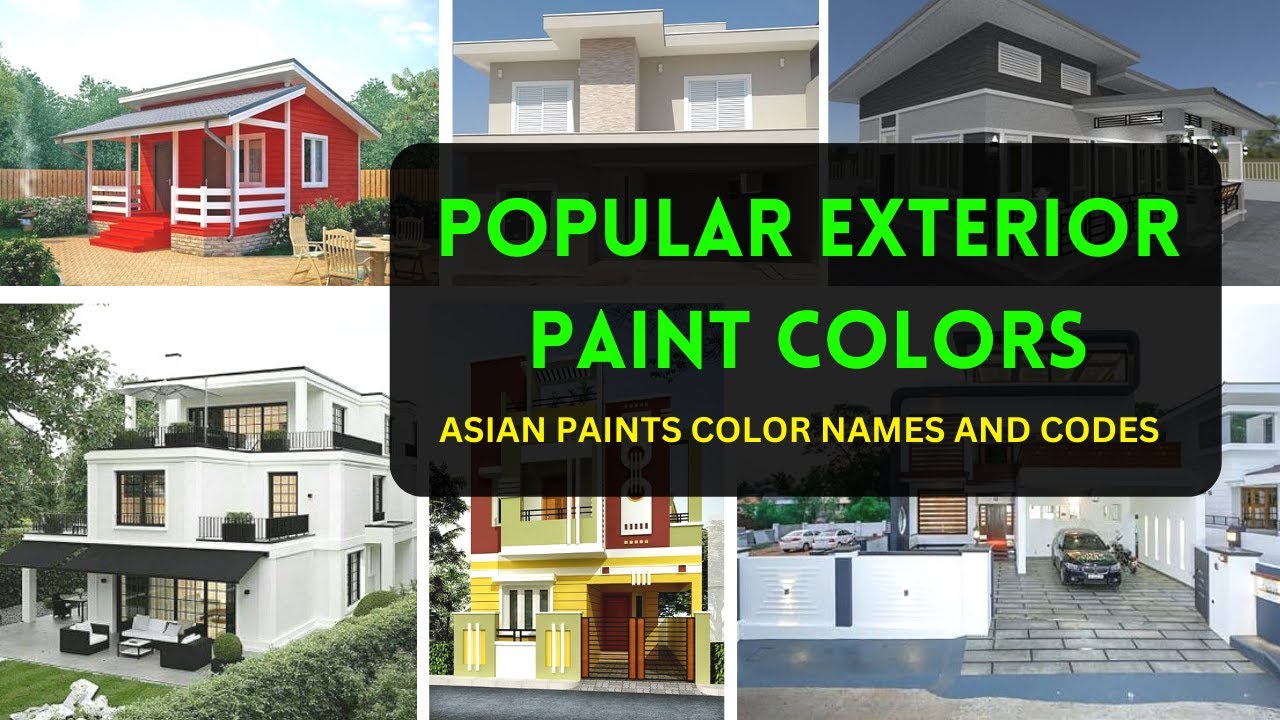 Asian Paints Exterior Colour Combinations With Colour Codes 54 Off