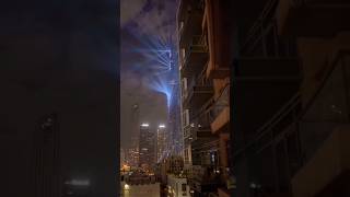 Burj Khalifa laser show - Emaar NYE 2025 Coming Soon