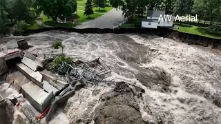 Flooding washes over several states