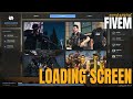 [ESX/QBCORE/STANDALONE] - Modern FiveM Loading Screen 2026