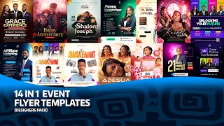 14 ESSENTIAL Event Flyer Templates You Need for Your Next Party