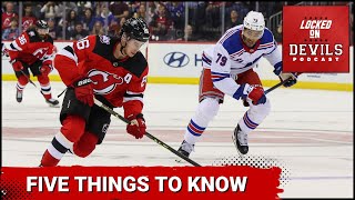 New Jersey Devils Season Preview | 5 Things to Know | Jack Hughes eyes a big-time breakout