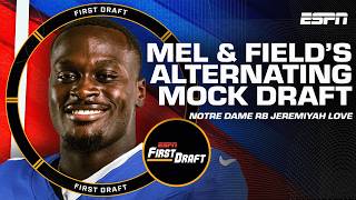 🚨2026 ALTERNATING MOCK DRAFT🚨 w/Mel Kiper Jr. & Field Yates! | First Draft🏈