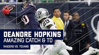 DeAndre Hopkins Amazing Toe-Tap Catch Then Osweiler Finds Him for the TD! | NFL Wild Card Highlights