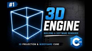 Building a 3D Engine from Scratch - Projection & Wireframe Cube (C++ Software Renderer #1)