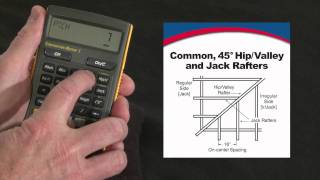How to do Rafter Calculations -- Commons, Hips/Valleys, Jacks | Construction Mas