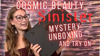 COSMIC BEAUTY SINISTER UNBOXING || Was it worth it? // New Makeup