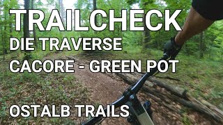 OSTALB TRAILS - DIE TRAVERSE VOM CACORE ZUM GREEN POT - MTB AALEN