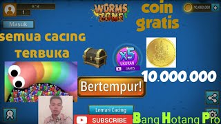 Apk Mod WormsZone game cacing coin gratis tanpa batas