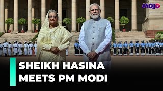 Bangladesh PM Sheikh Hasina Gets Ceremonial Reception At Rashtrapati Bhavan, Meets PM Modi