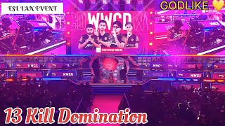 13 Killed Domination 🔥 | Comeback Game | GODL Road to Esl Trophy 🏆