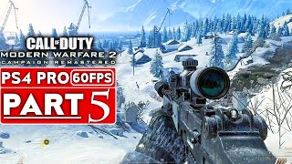 CALL OF DUTY MODERN WARFARE 2 REMASTERED Gameplay Walkthrough Part 5 Campaign PS4 PRO No Commentary