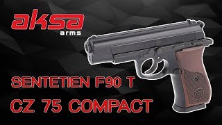 แบลงค์กัน Aksa Sentetien F90 T รูปทรง Cz75 COMPACT