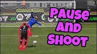 HOW to shoot a STUTTER PENALTY in FIFA MOBILE 23 ! EASY TUTORIAL !