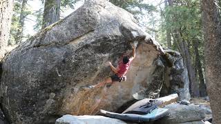 Lake Tahoe Bouldering: Yeti (V9)