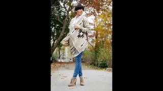 15 Stylish And Warm Combinations With Ponchos For The Fall