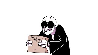 Animating gaster with Plankton's voice