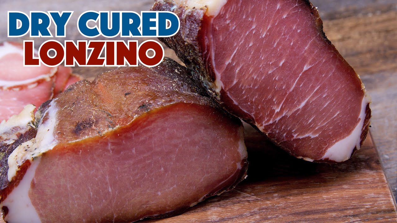 Lonzino Dry Cured Pork Loin Recipe - Glen & Friends Cooking - How To ...