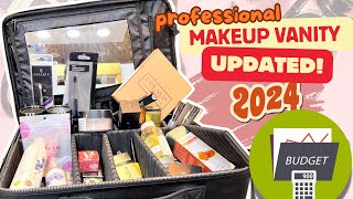 Professional Makeup Updated Vanity Tour 2024 Waterproof ||  Affordable Budget || Salonfact