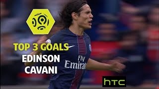 Top 3 Goals Edinson Cavani - PSG 2016-17 - Ligue 1