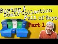 Buying a Comic Book Collection Full of Keys Part 1