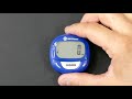 sc2 pedometer understanding false start monitor