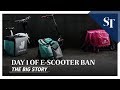 THE BIG STORY: Day 1 of e-scooter ban | The Straits Times