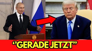 🚨GERADE EBEN!!! Vladimir Putins schockierende Aussagen über Donald Trump