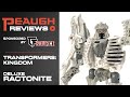 Video Review: Transformers War for Cybertron - Deluxe RACTONITE